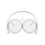 Sony MDR-ZX110APW Auriculares de Diadema con Micrófono, Blanco